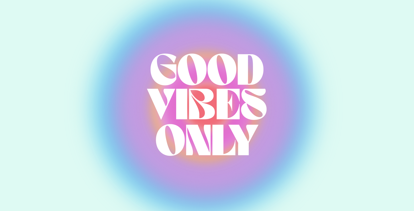 5.5x11 GOOD VIBES trinket tray insert set of 5