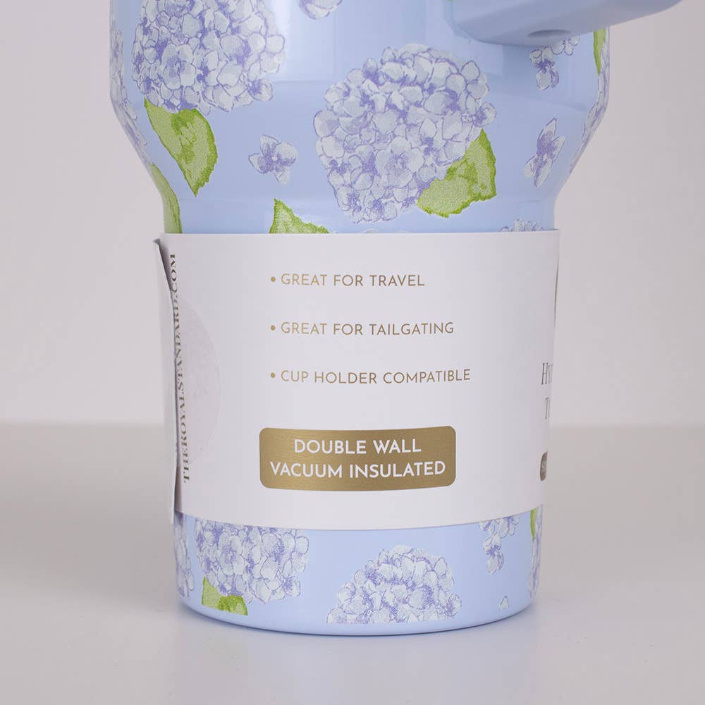 Hydrangea Tumbler   Illusion/Multi   40oz.