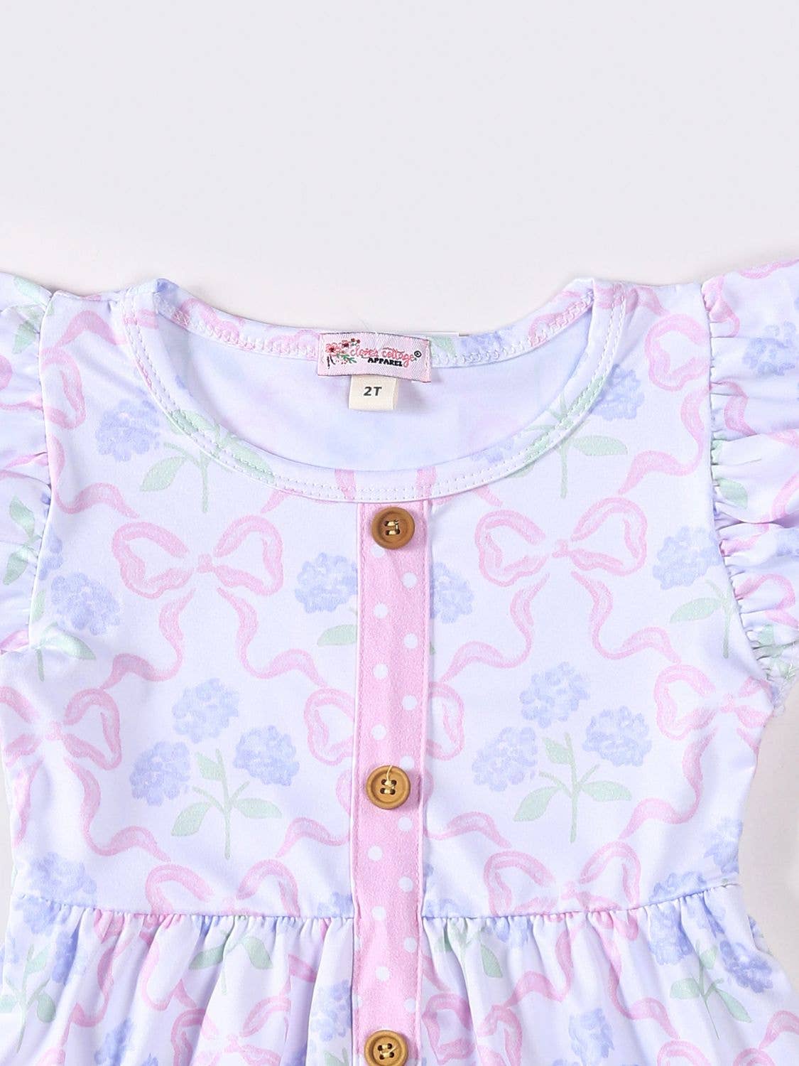 Hydrangea Coquette Girls Dress