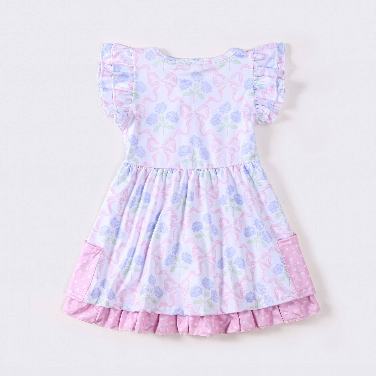 Hydrangea Coquette Girls Dress