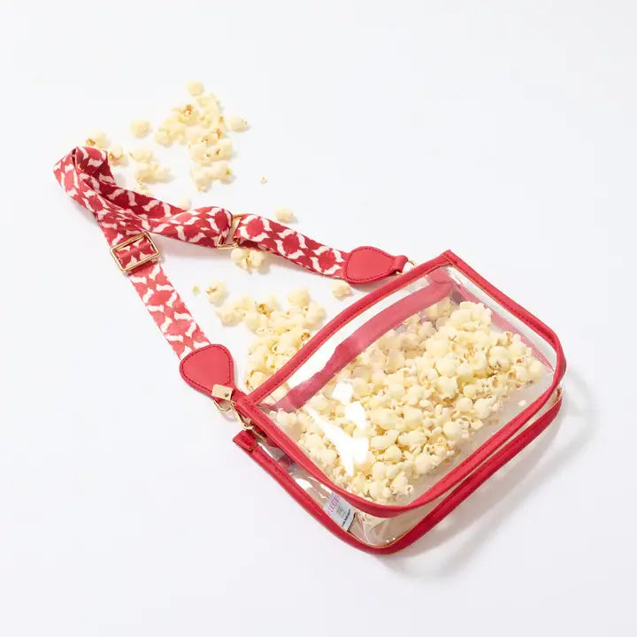 Pieces x Laura Park, Spice Market Red Stadium Bag