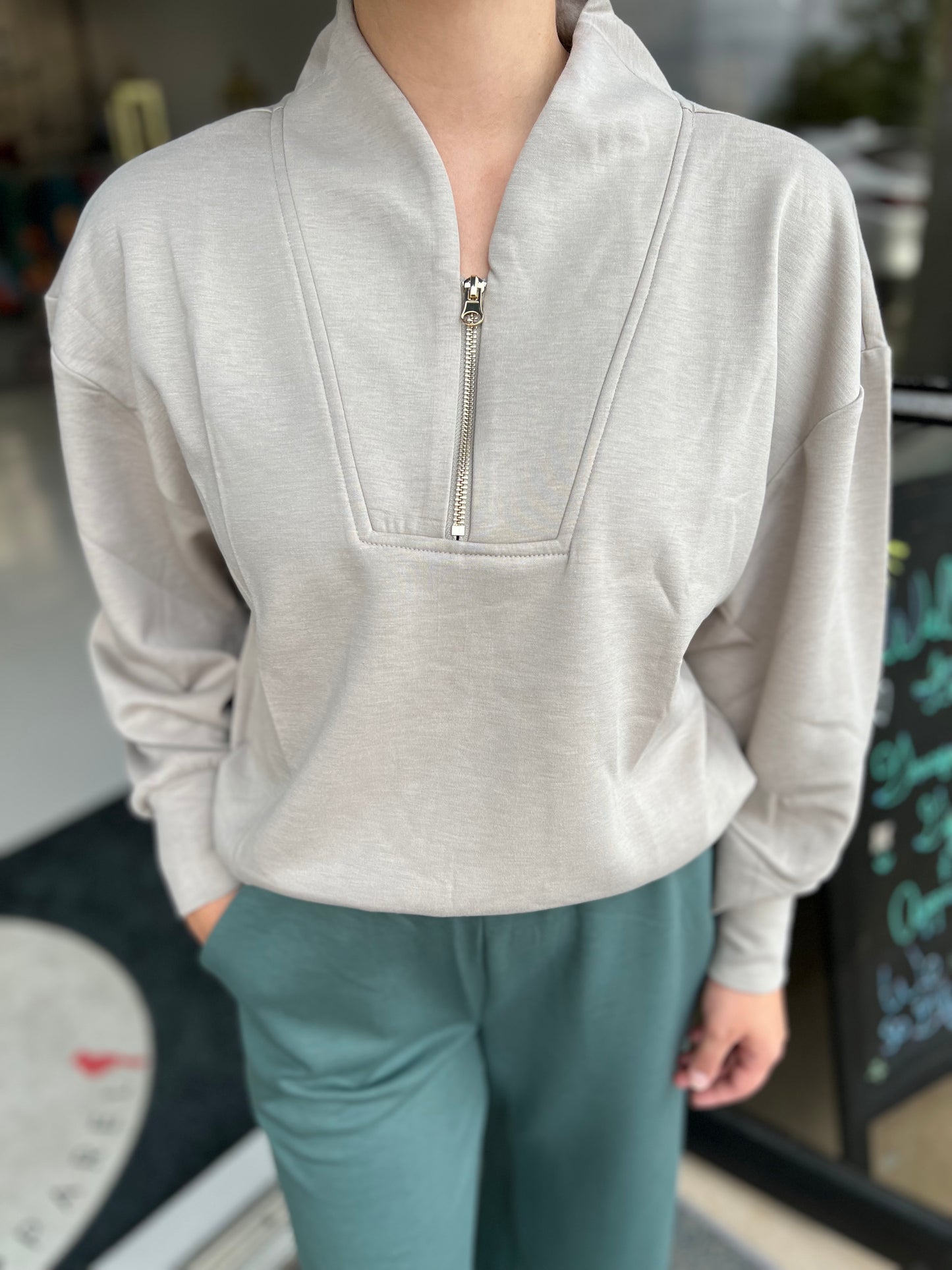 Scuba Half Zip Pullover