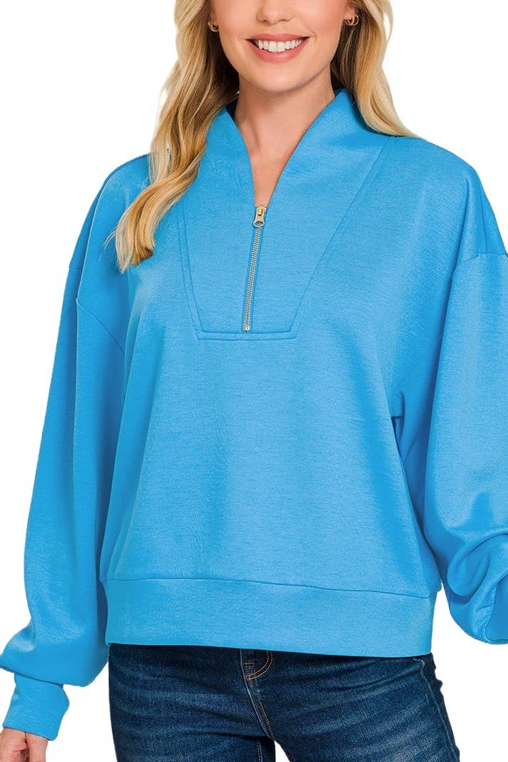 Scuba Half Zip Pullover