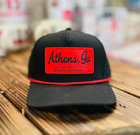 Athens Rope Hat with Patch