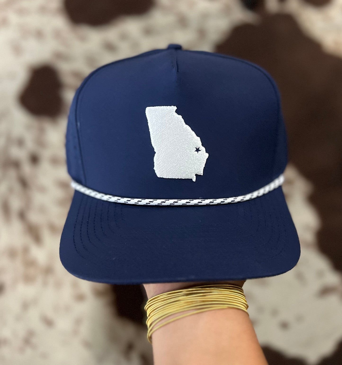 Statesboro Rope Hat with Patch