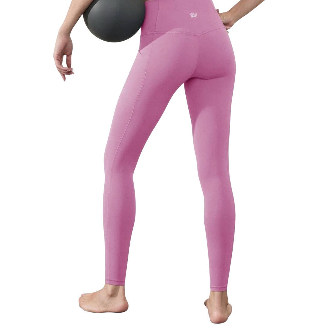 SLG-4248 SOLID LEGGINGS PINK