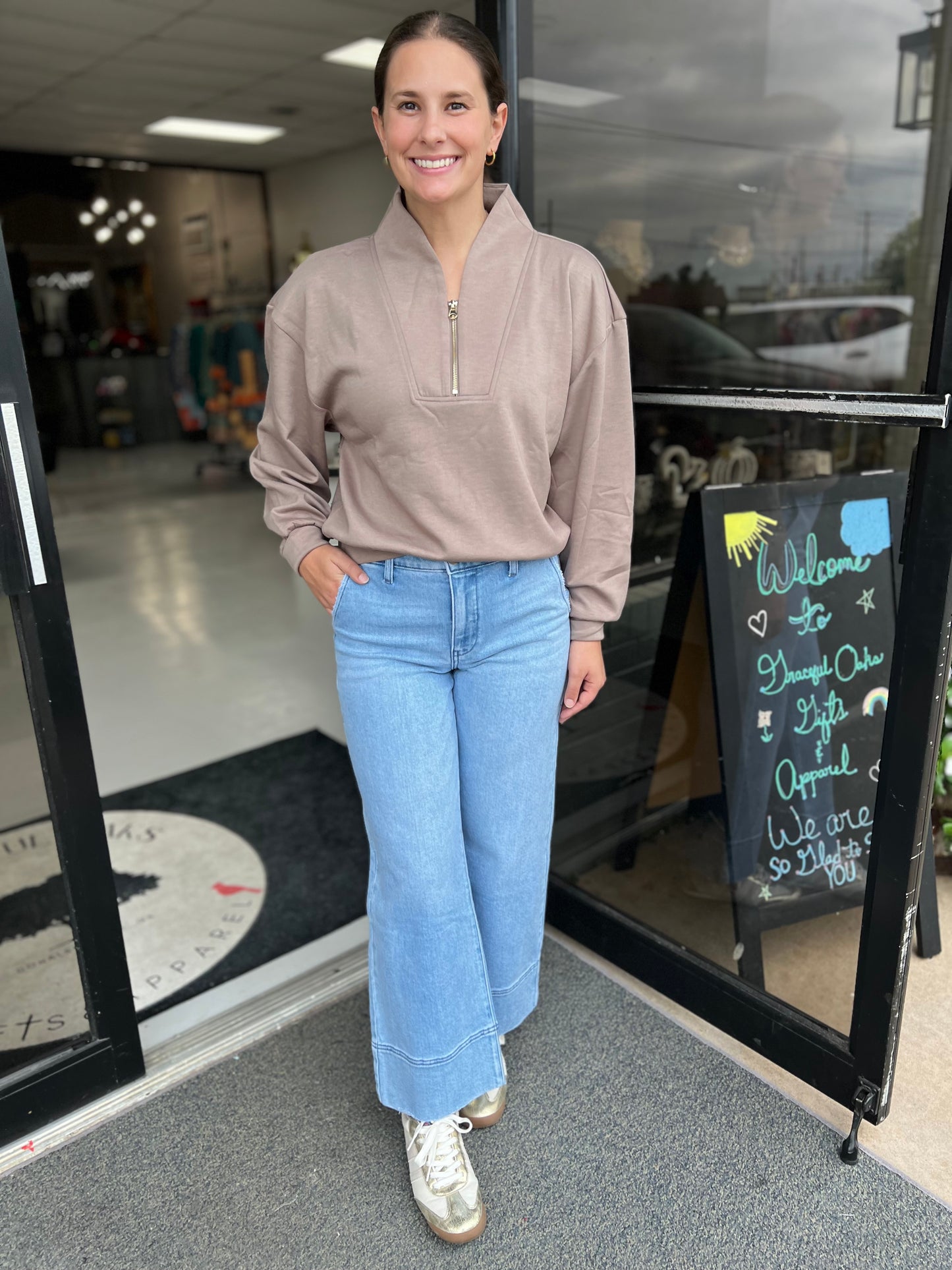 Scuba Half Zip Pullover