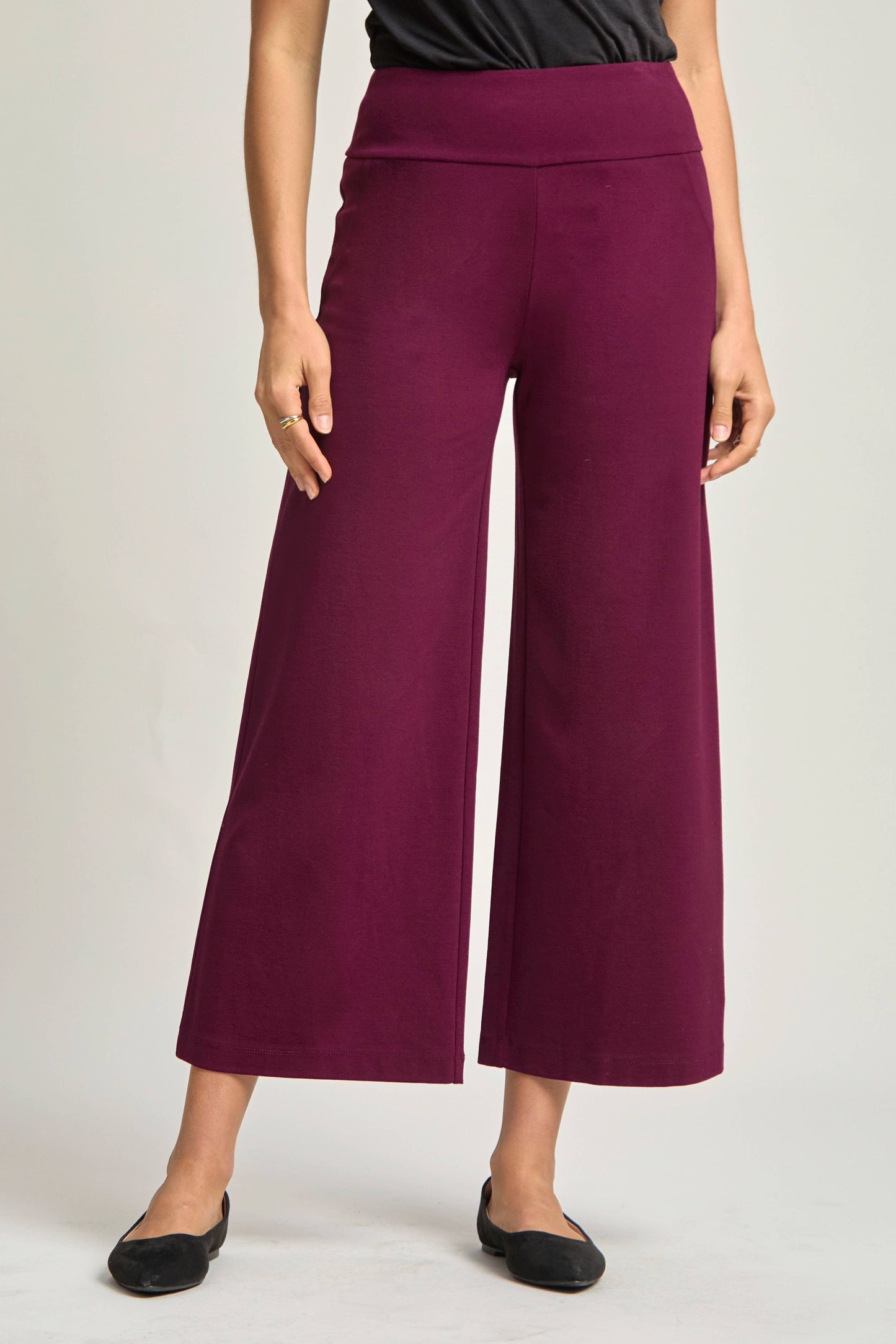Magic Wide Cropped Pants
