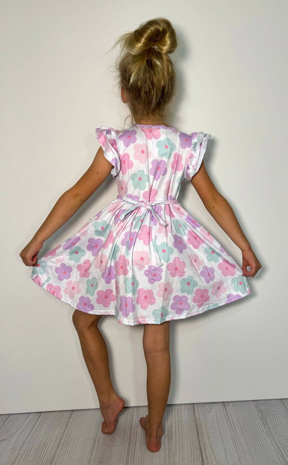 Purple Daisy Girls Dress