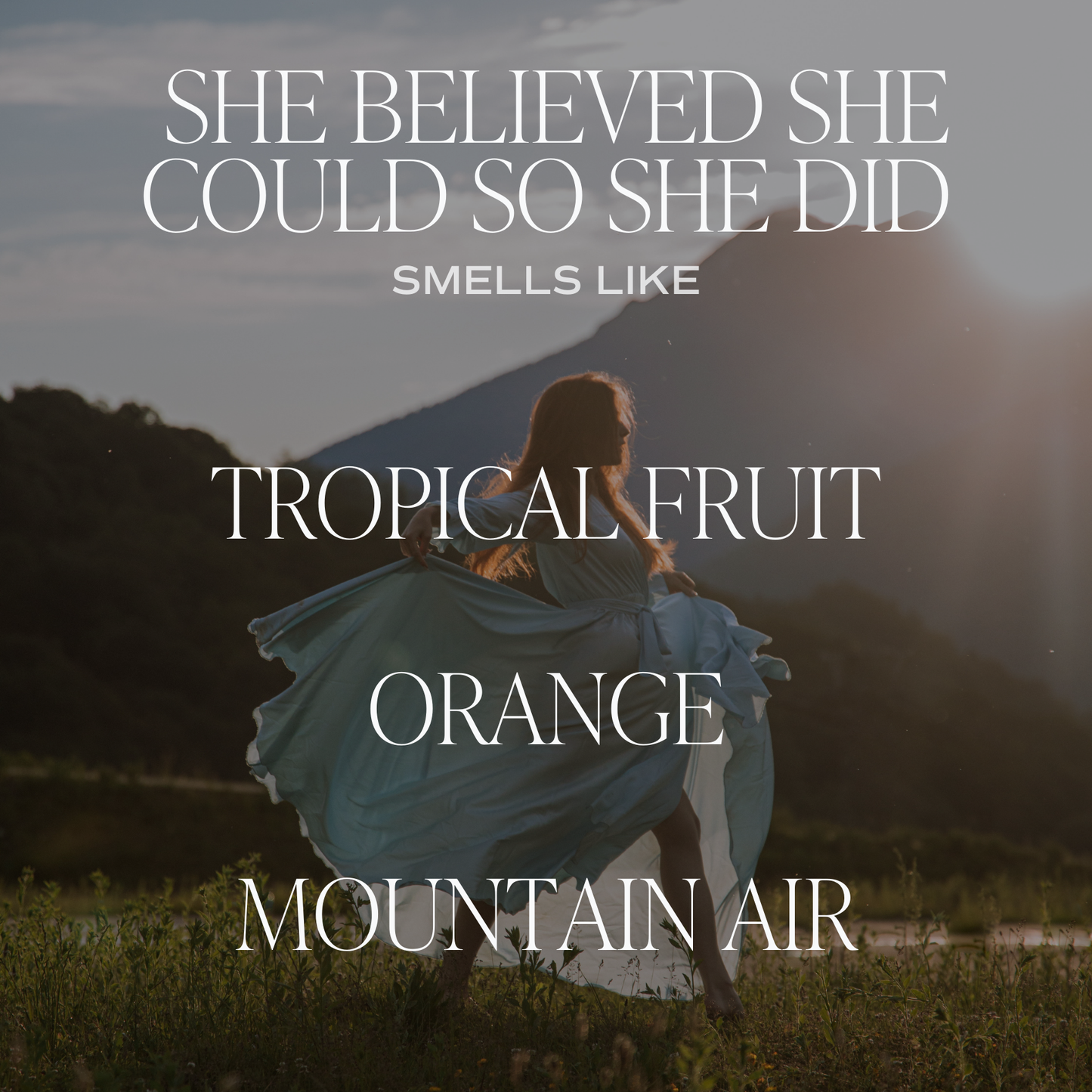 She Believed She Could Soy Candle