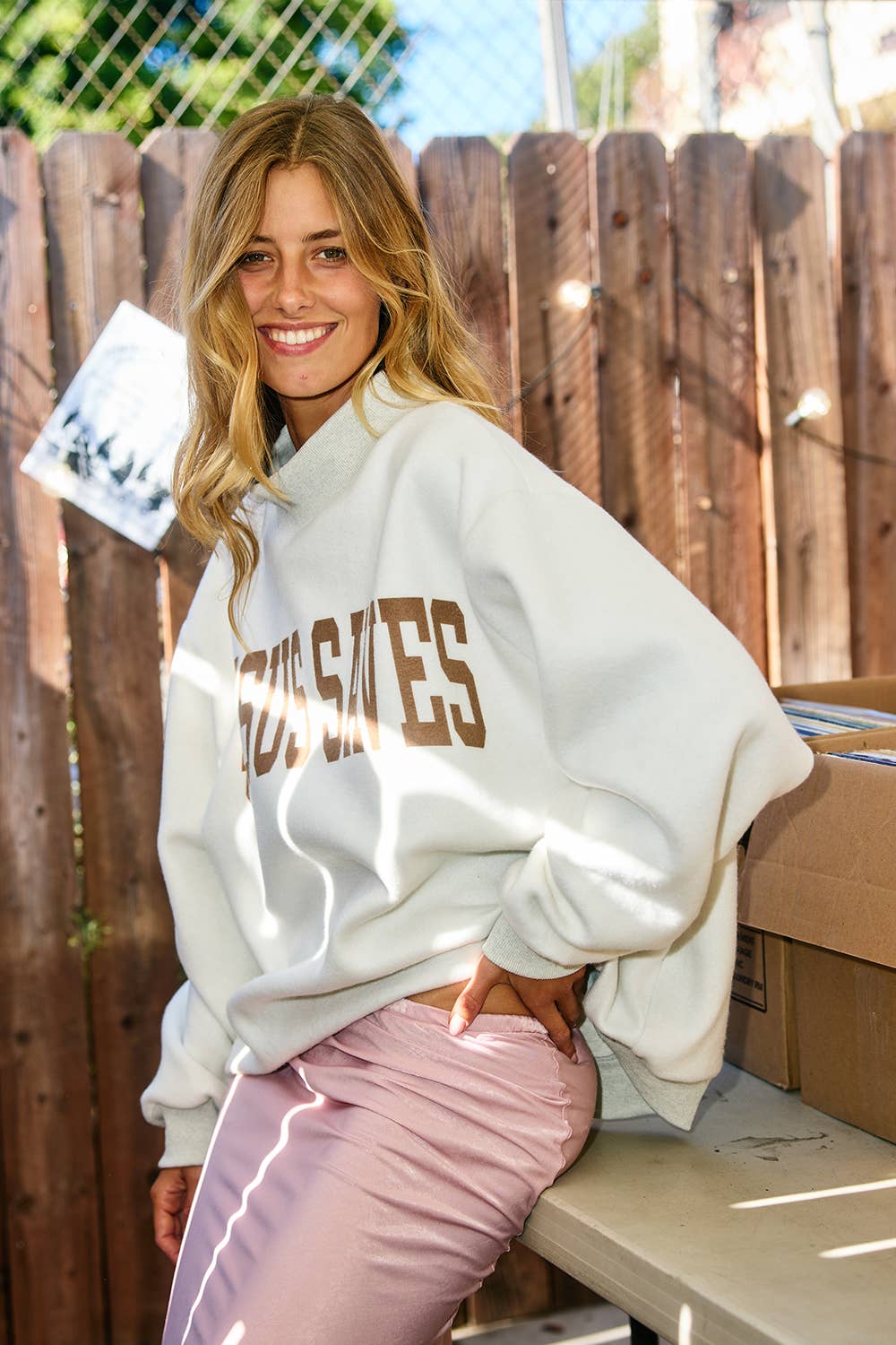 IT2594-CROSS 'CROSS &JESUS SAVES' Reversible Sweatshirt