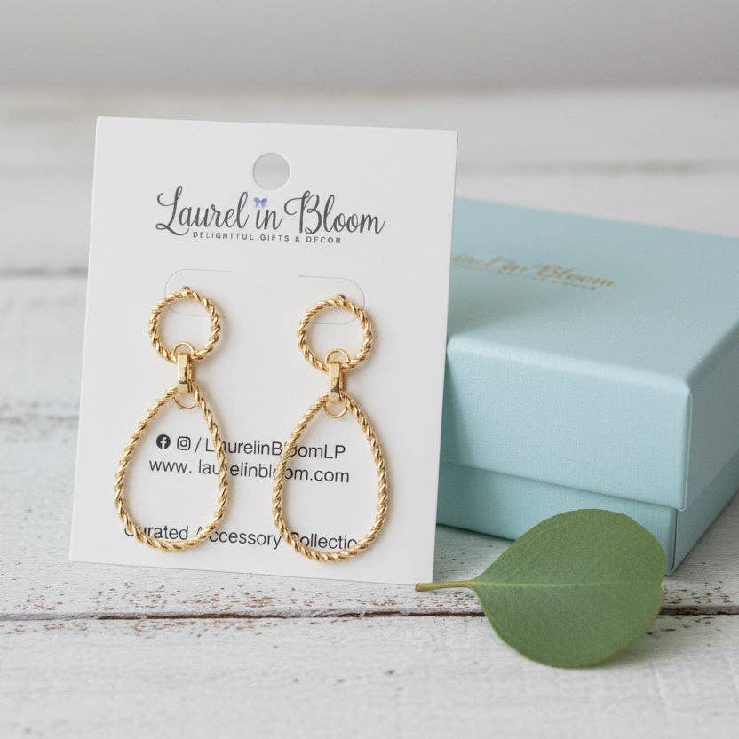Lilian Rope Drop Earrings