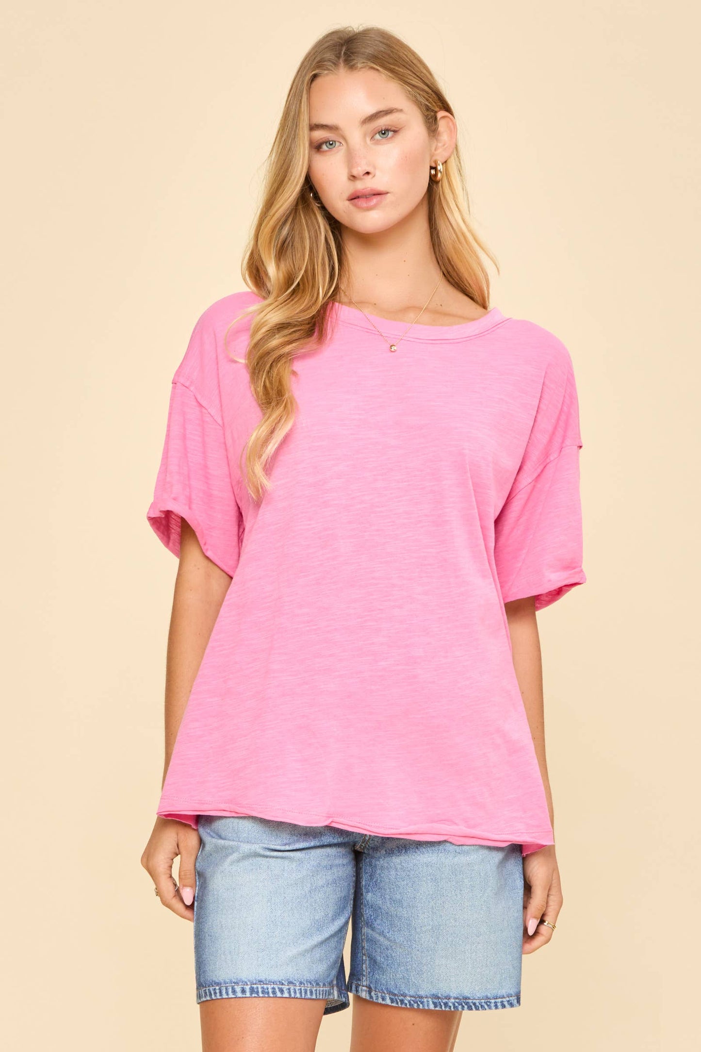 Short Sleeve Cotton Top