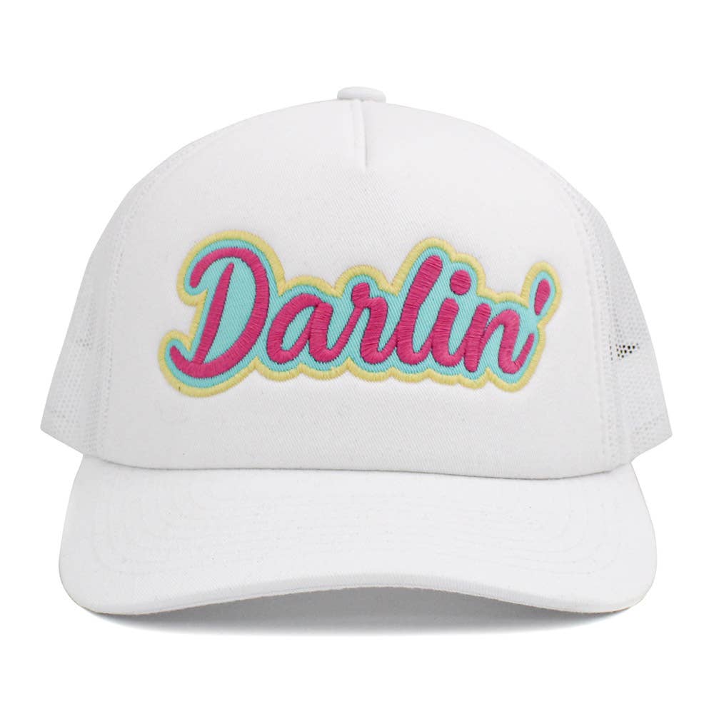 DARLIN Message Mesh Back Baseball Cap
