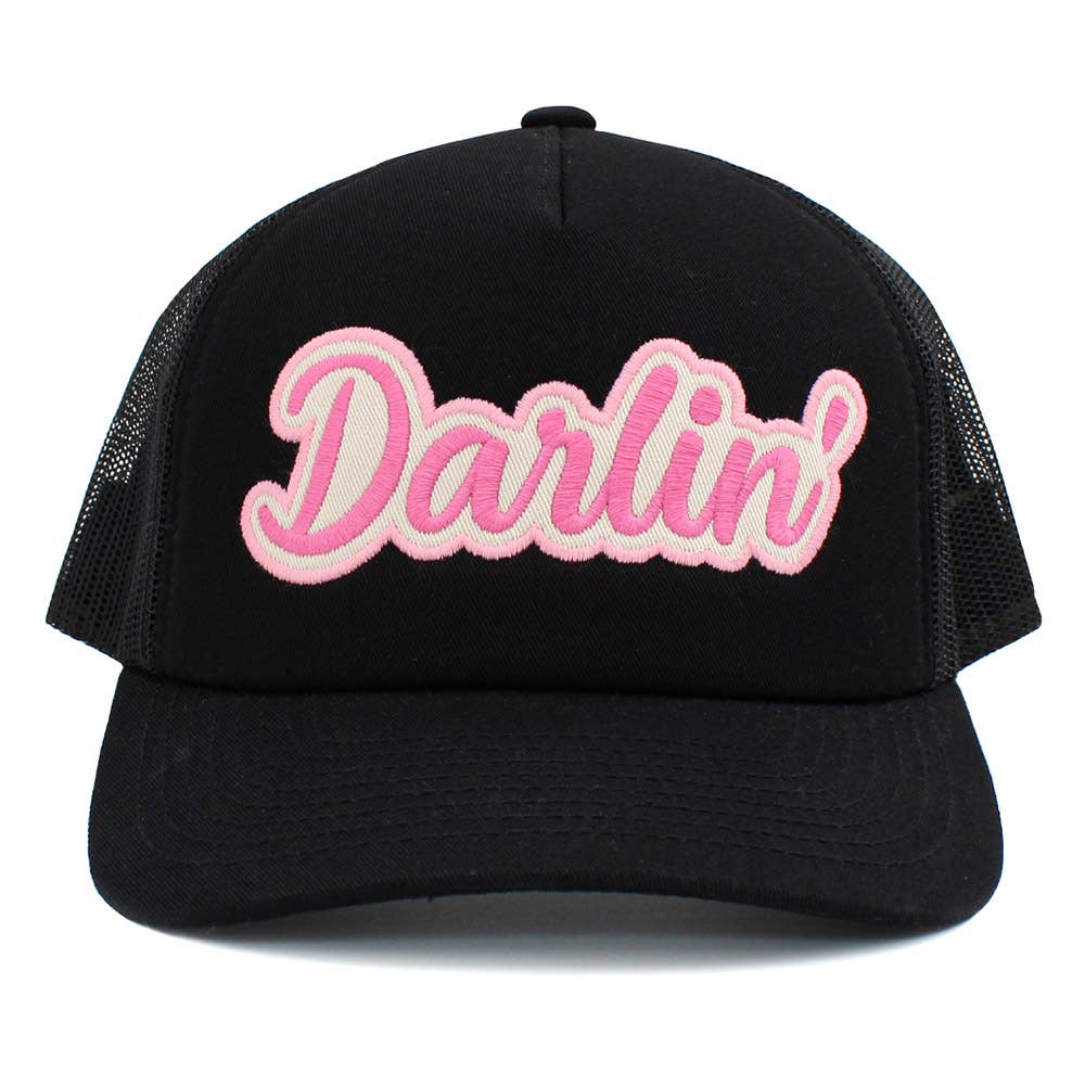 DARLIN Message Mesh Back Baseball Cap
