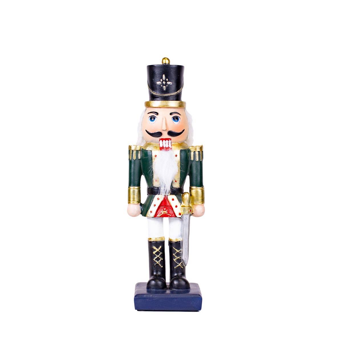 Reinhard Nutcracker   Green/Gold/Red/White   3.5x10