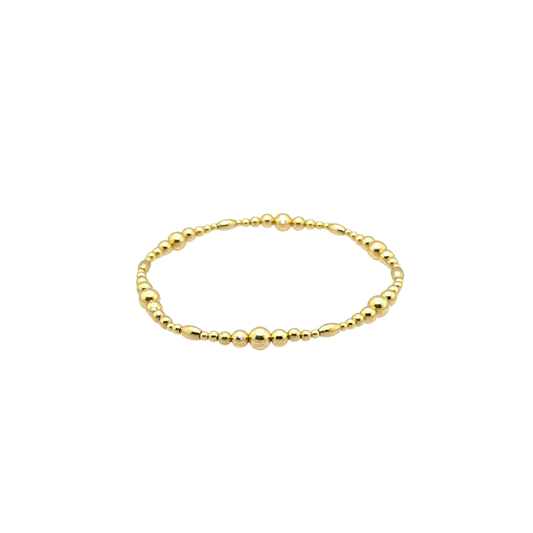 DEMI | Stretchy Anti-Tarnish 14K Gold Filled Bracelet