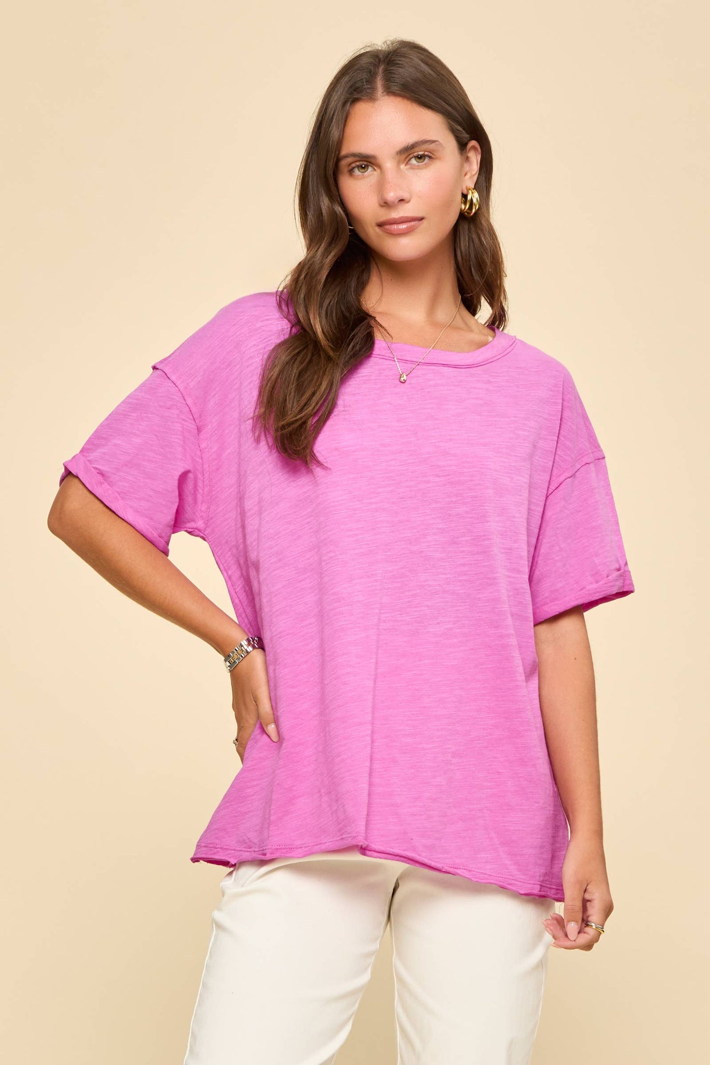 Short Sleeve Cotton Top
