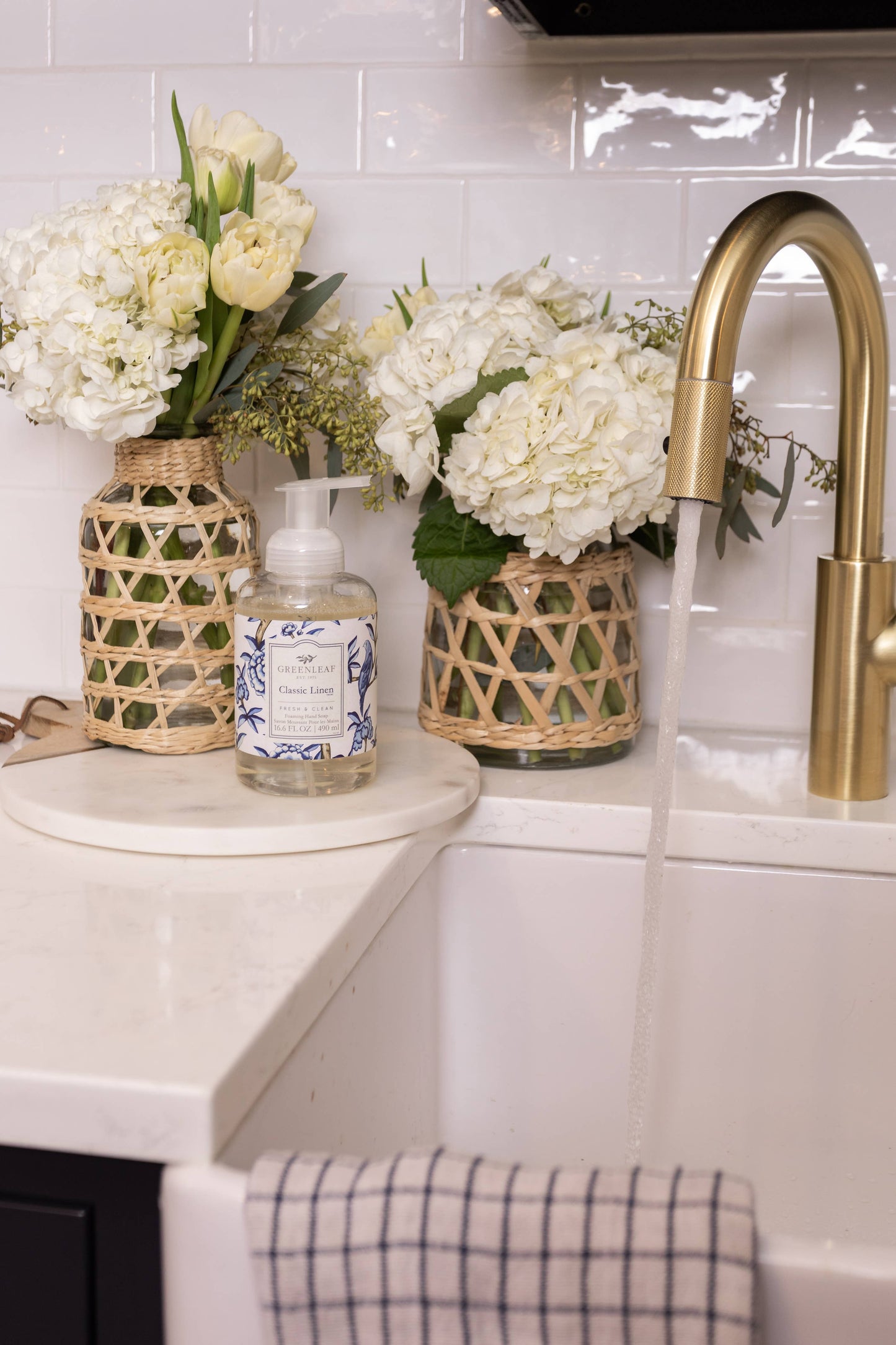 Classic Linen Foaming Hand Soap