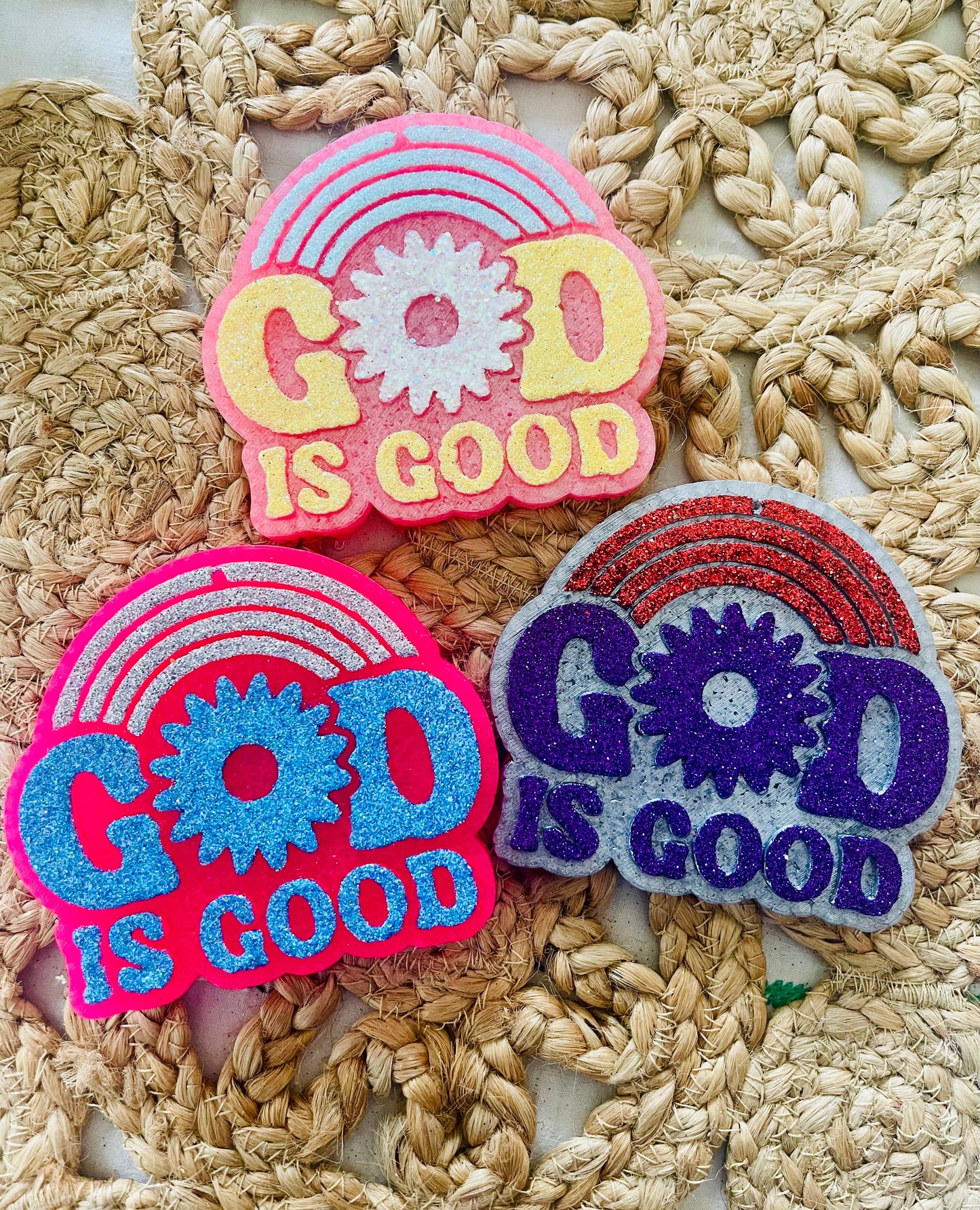 God is Good Car Freshie