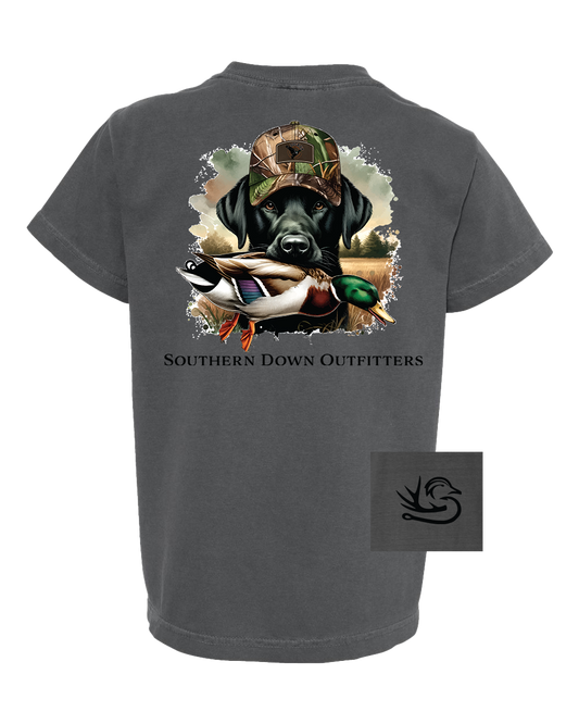 Duck Hat Dog Youth Tee