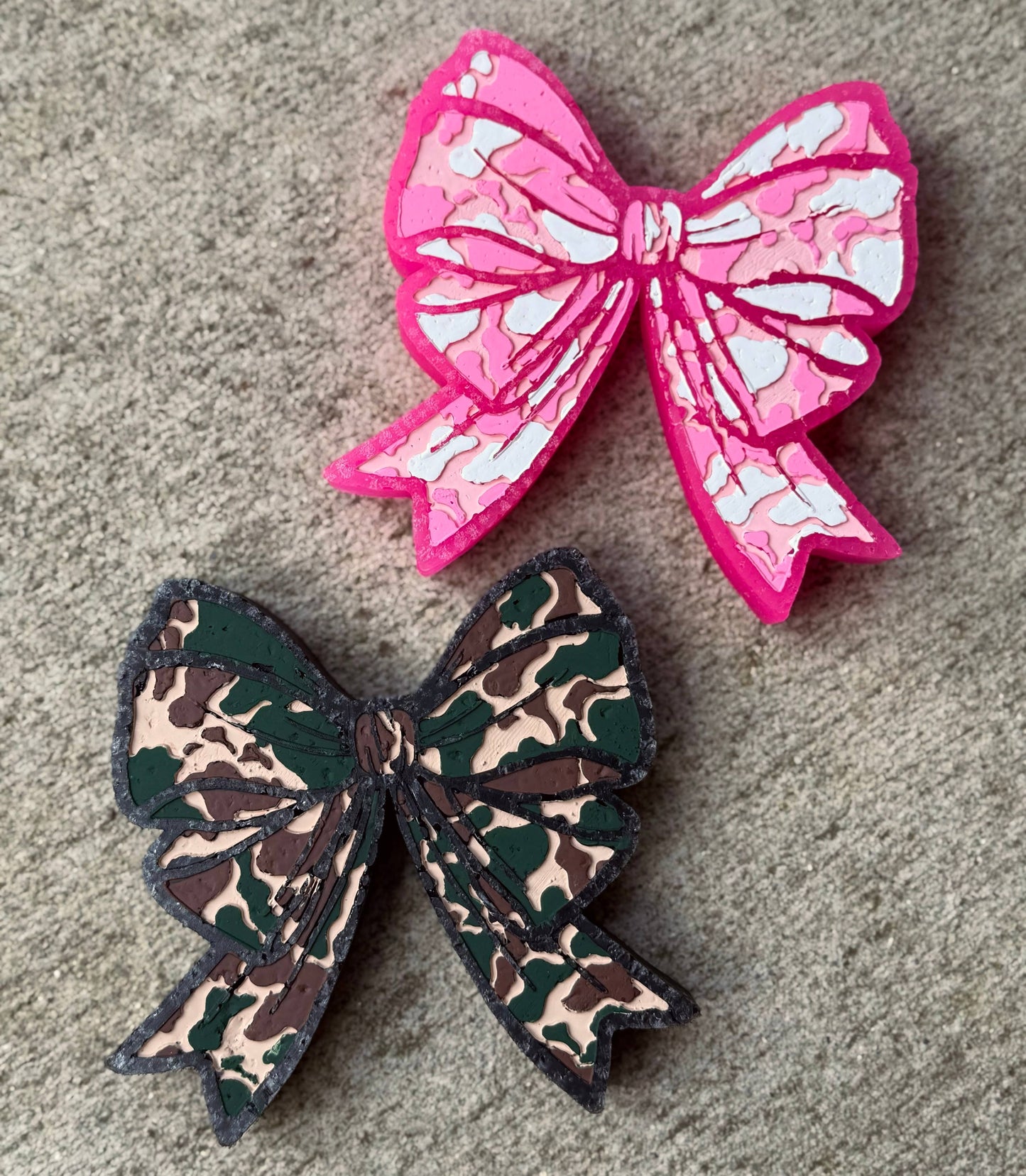 Large Camo Bow Car Freshener 