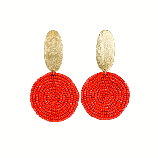 WS Kelly Earrings - Handmade Jewelry Collection