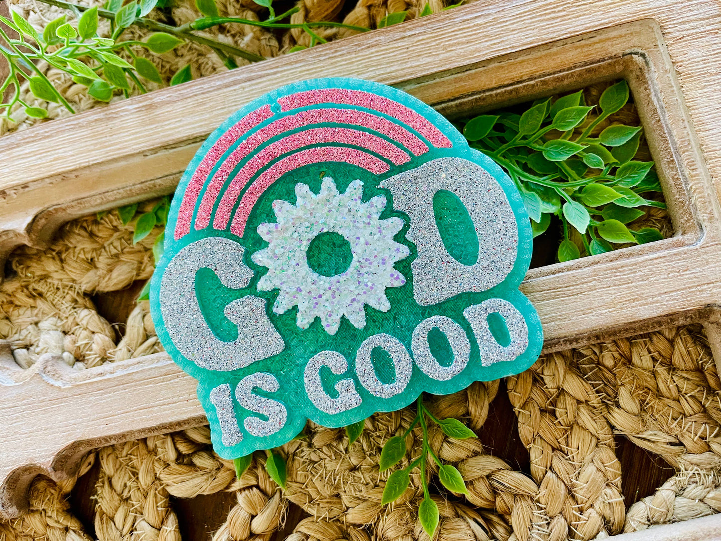 God is Good Car Freshie