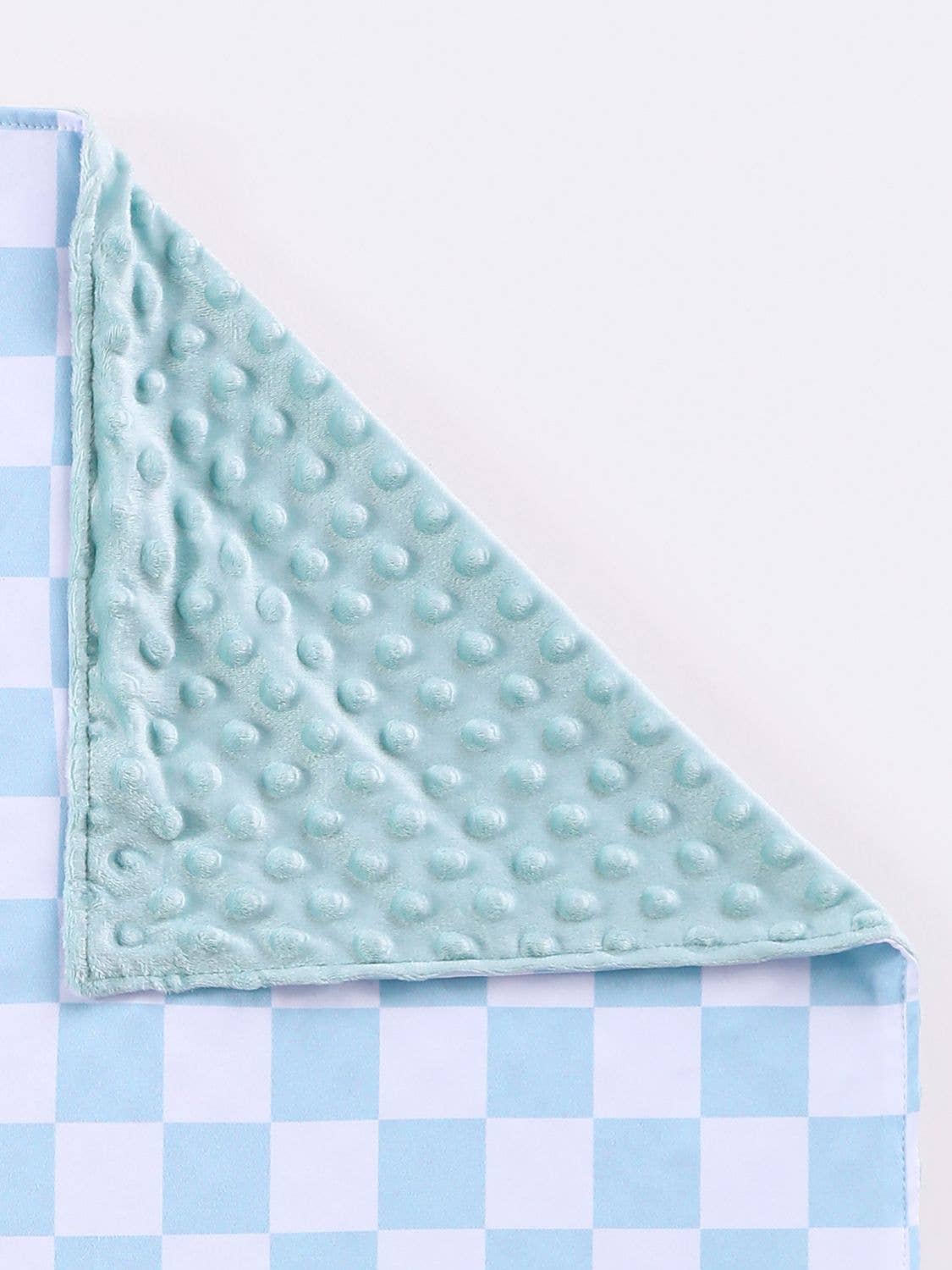Blue Checkered Blanket