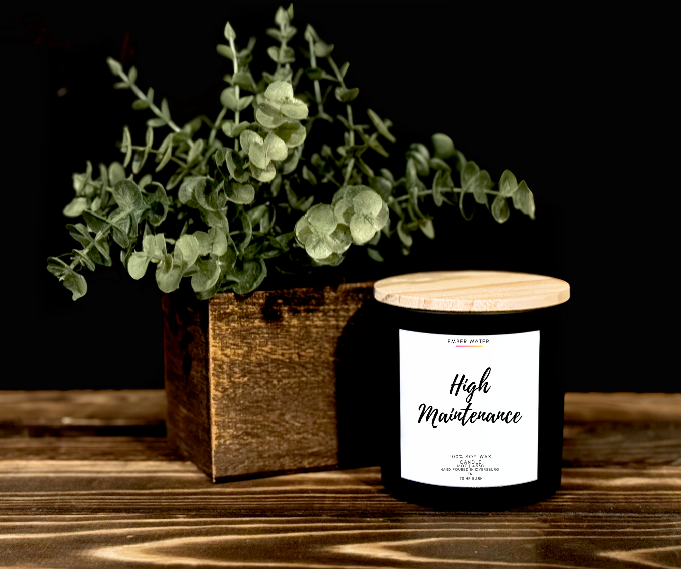 High Maintenance 16 oz 100% Soy Candle 
