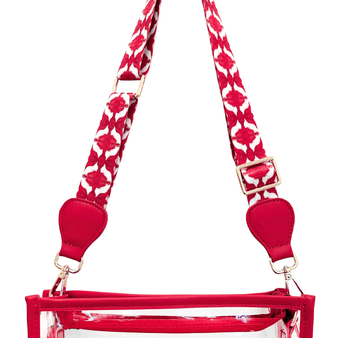 Pieces x Laura Park, Spice Market Red Stadium Bag