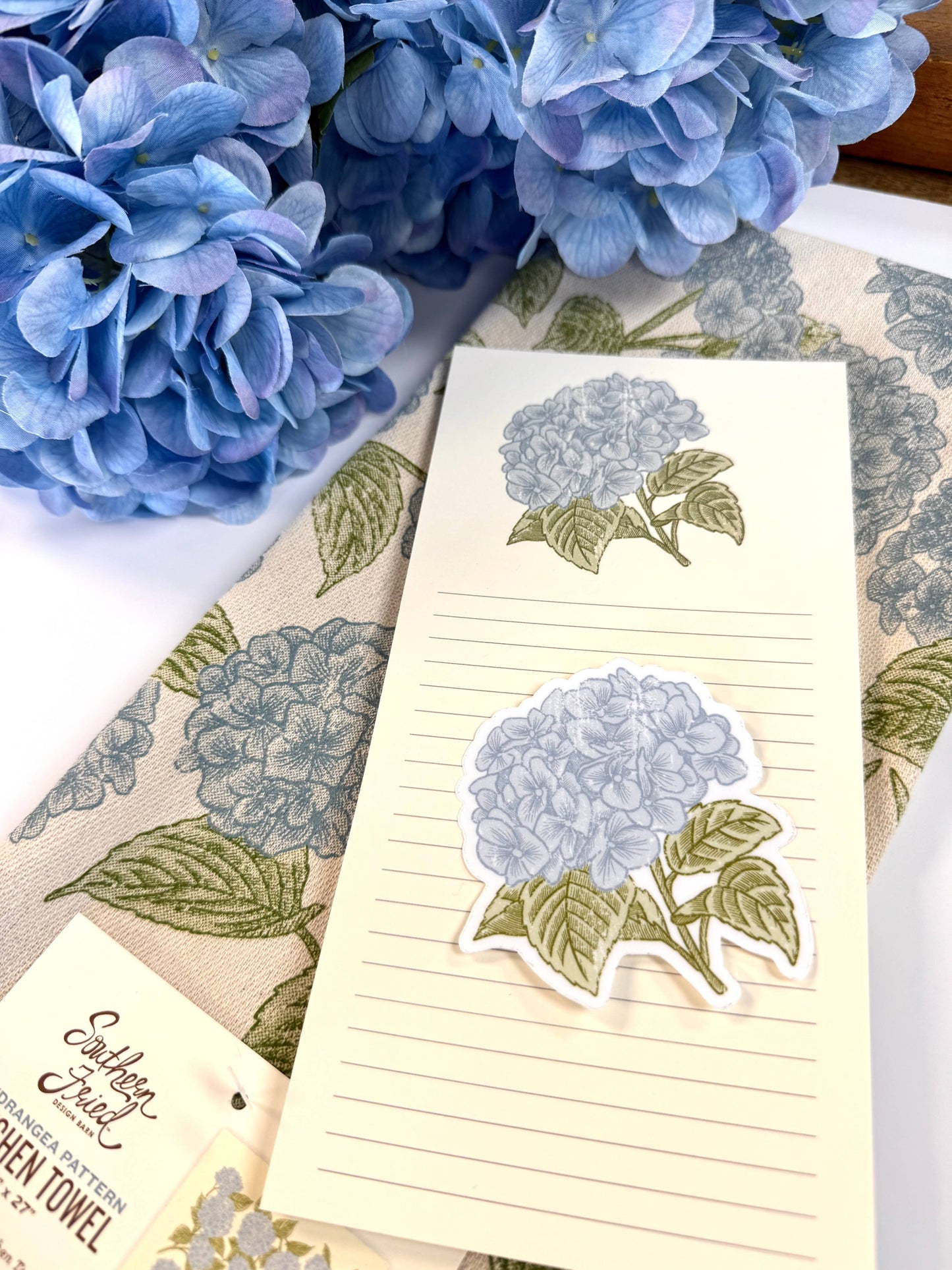 Hydrangea Pattern - Kitchen Towel