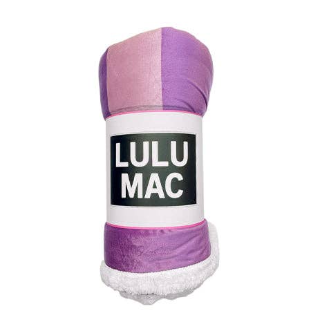 LM-BK LULU MAC BLANKET PURPLE