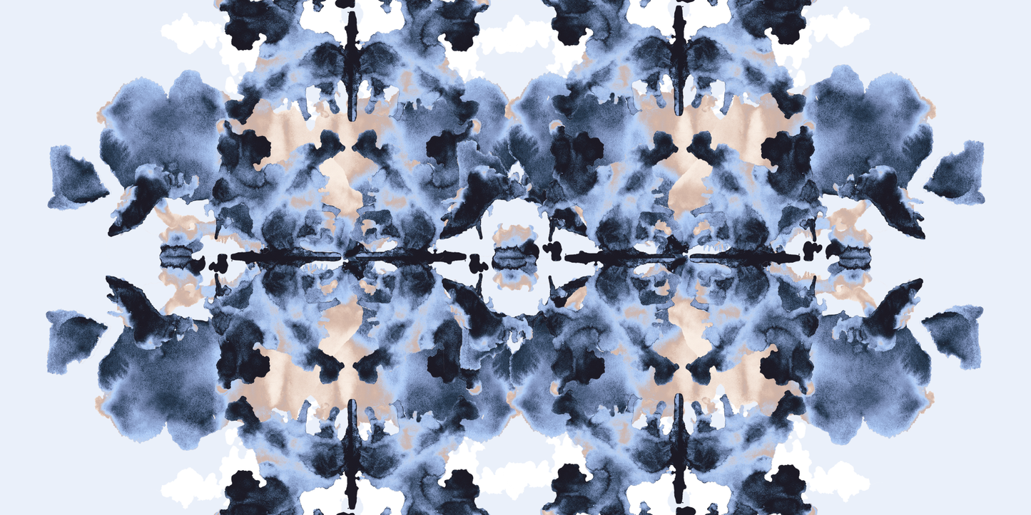 5.5x11 INKBLOTS trinket tray insert set of 5