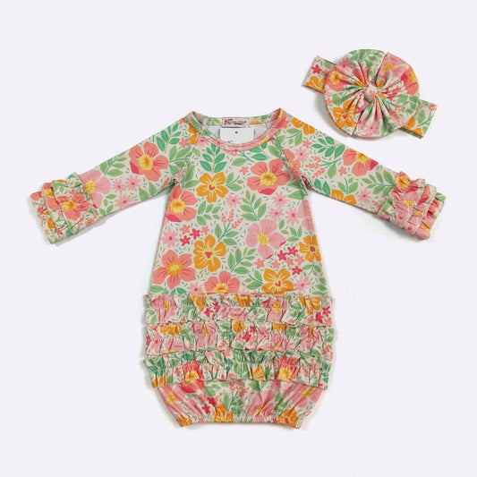 Paradise Baby Gown