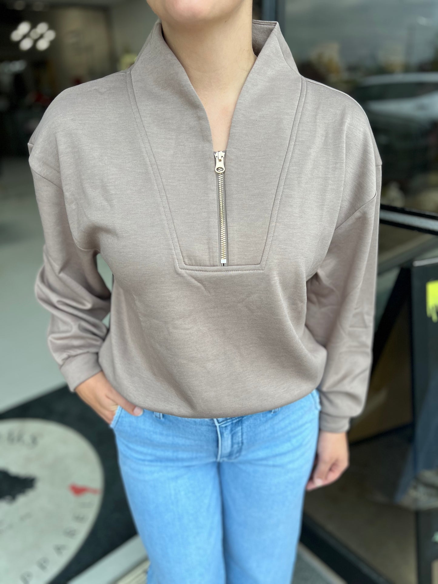 Scuba Half Zip Pullover