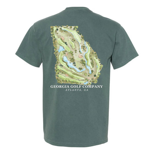 Course Map Tee Green