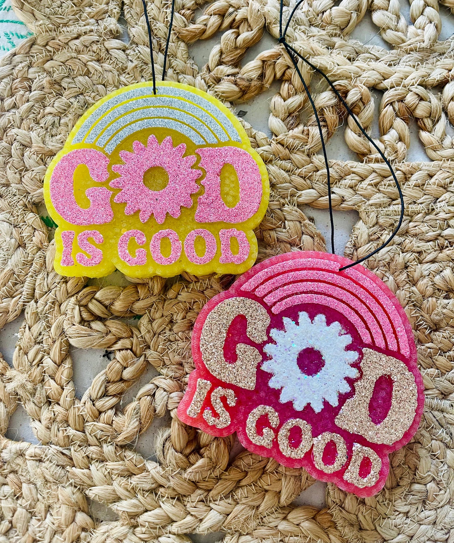 God is Good Car Freshie