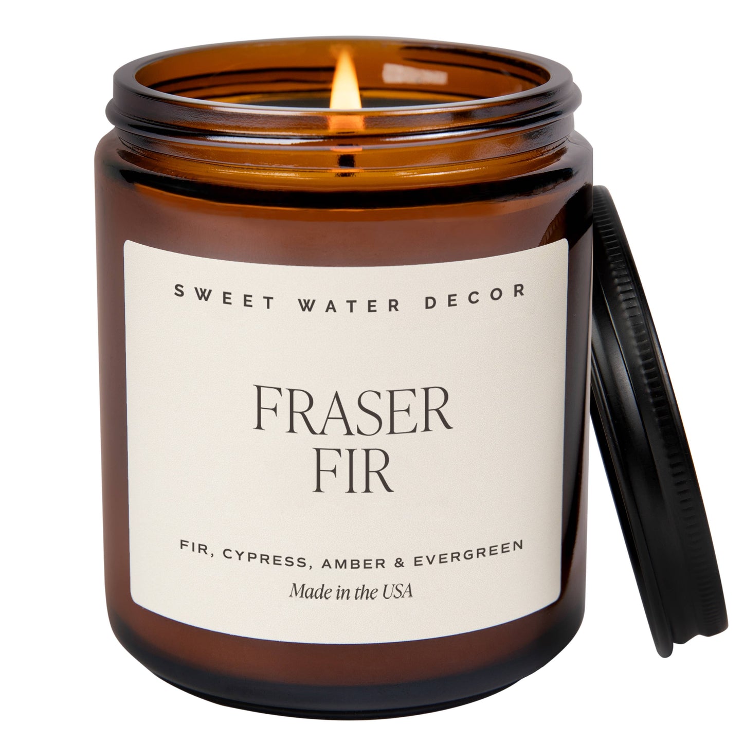 Fraser Fir 9 oz Soy Candle - Christmas Decor & Gifts