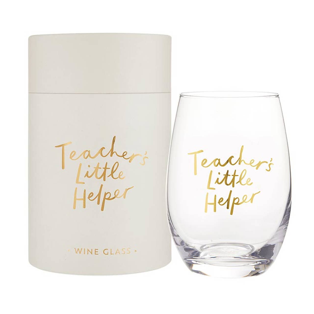 Stemless Wine Glass - Little Helper