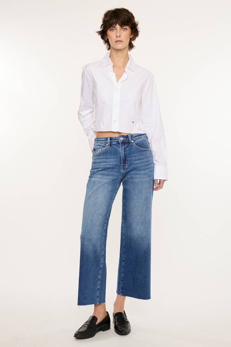 OPEN PACK HIGH RISE CROP WIDE-KC2172D