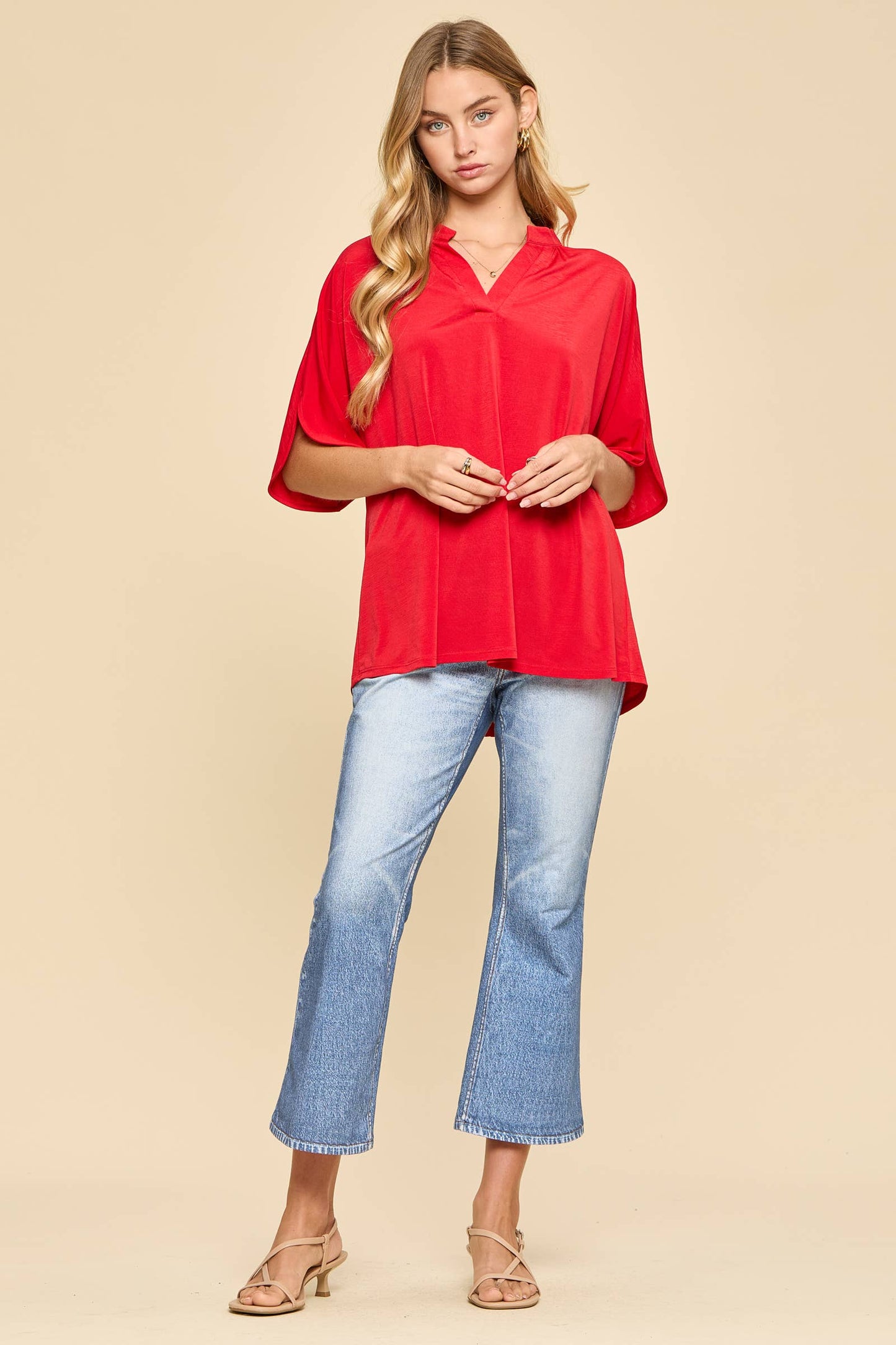 Wrinkle-Free Lizzy Breeze Blouse