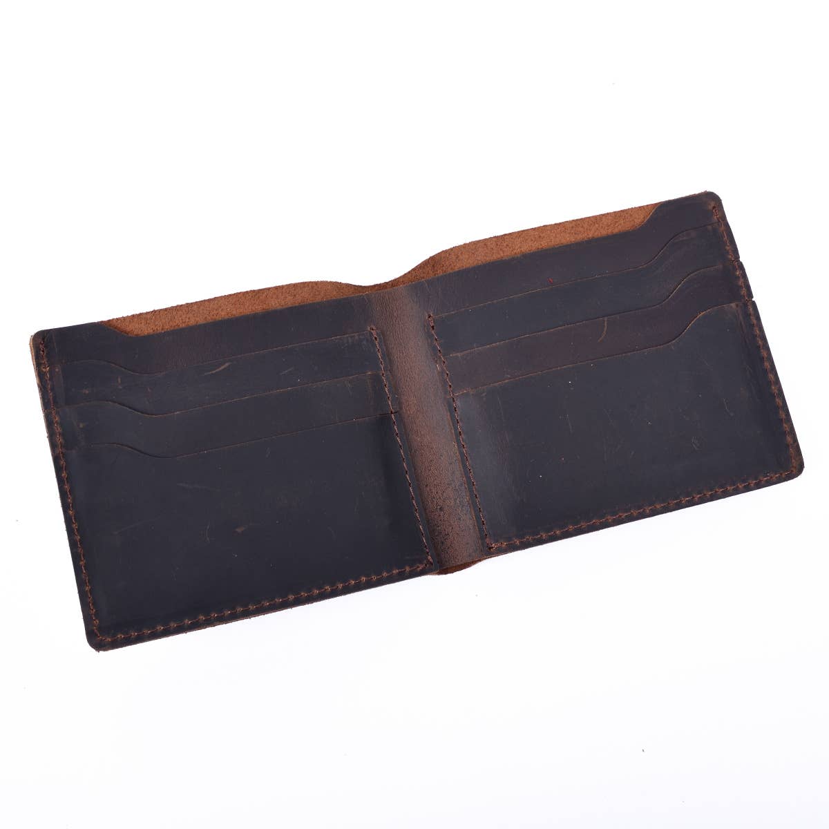 Leather Wallet,  Bifold Wallet, Handmade Wallet for Men