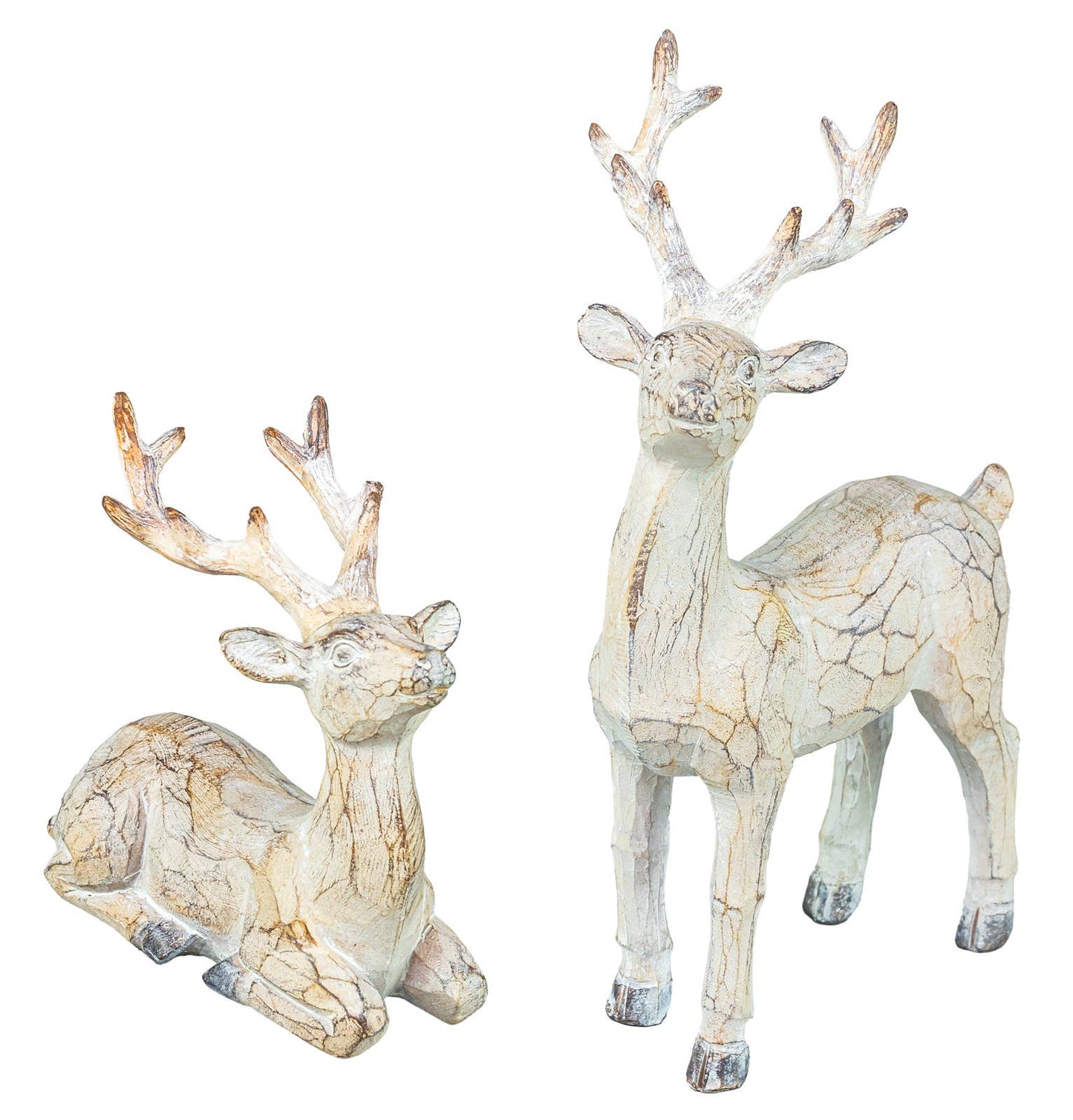 RESIN REINDEER TABLETOP SET OF 2 (6 Set Min.) $8.75Per Set