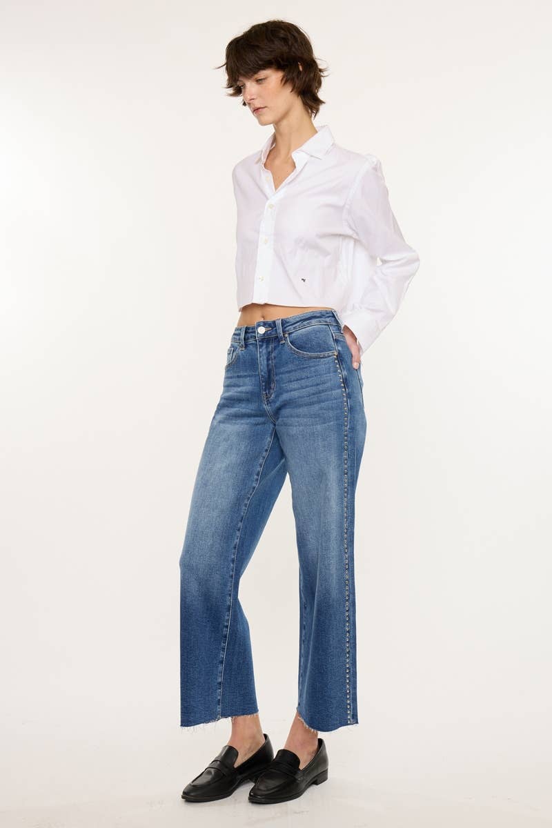 OPEN PACK HIGH RISE CROP WIDE-KC2172D