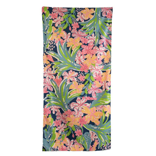 Grenada Beach Towel   Royal/Multi   34x70