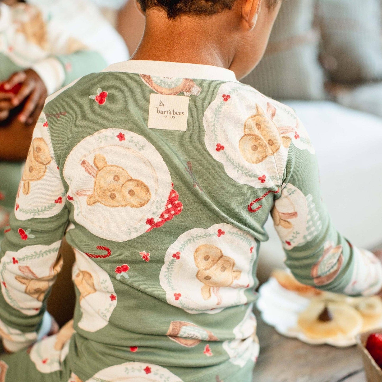Reindeer Pancakes Two-Piece Pajamas
