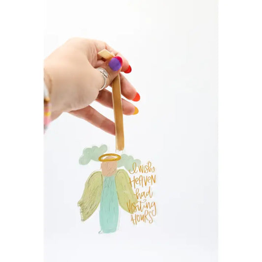 I Wish Heaven Had Visiting Hours Acrylic Ornament