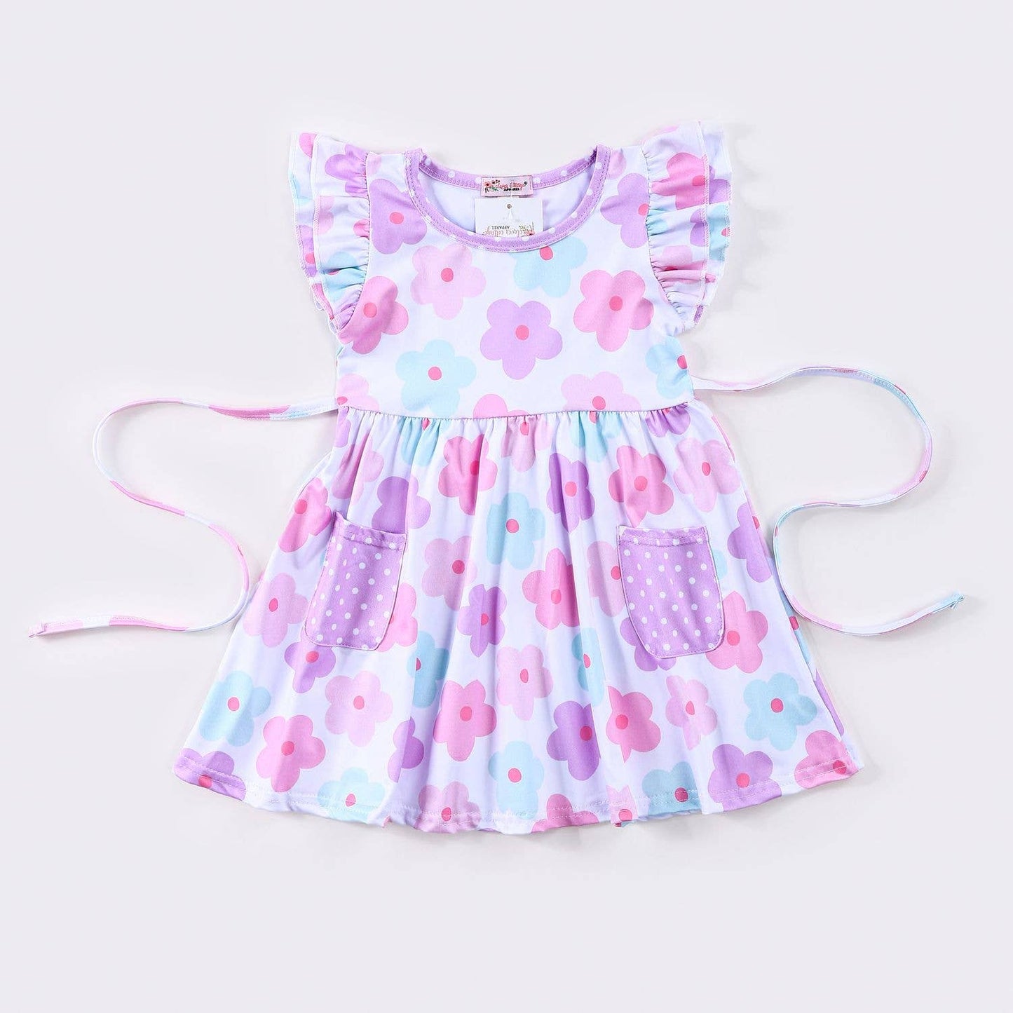 Purple Daisy Girls Dress