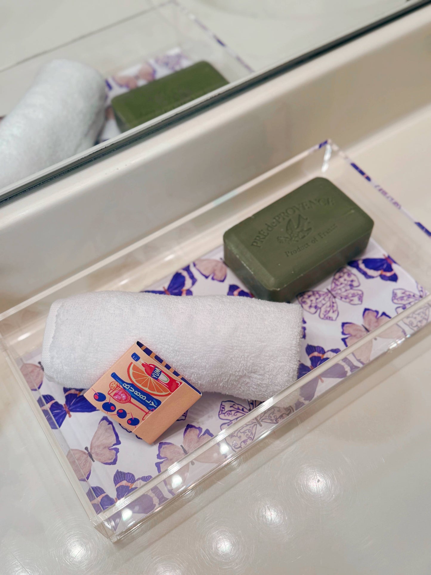 5.5x11 CHINOISERIE trinket tray insert set of 5